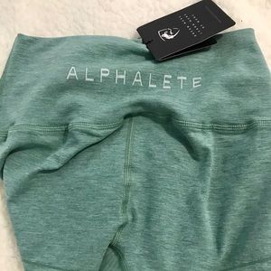 Alphalete Leggings- Sage Green - Brand New, Size S